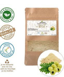 Alternative view of 500g Amla poudre ayurvédique Soin capillaire, pousse des cheveux, soin peau…